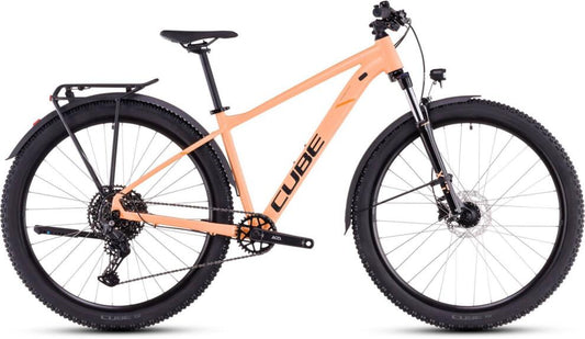 CUBE AIM RACE ALLROAD TANGERINE/BLACK 2025