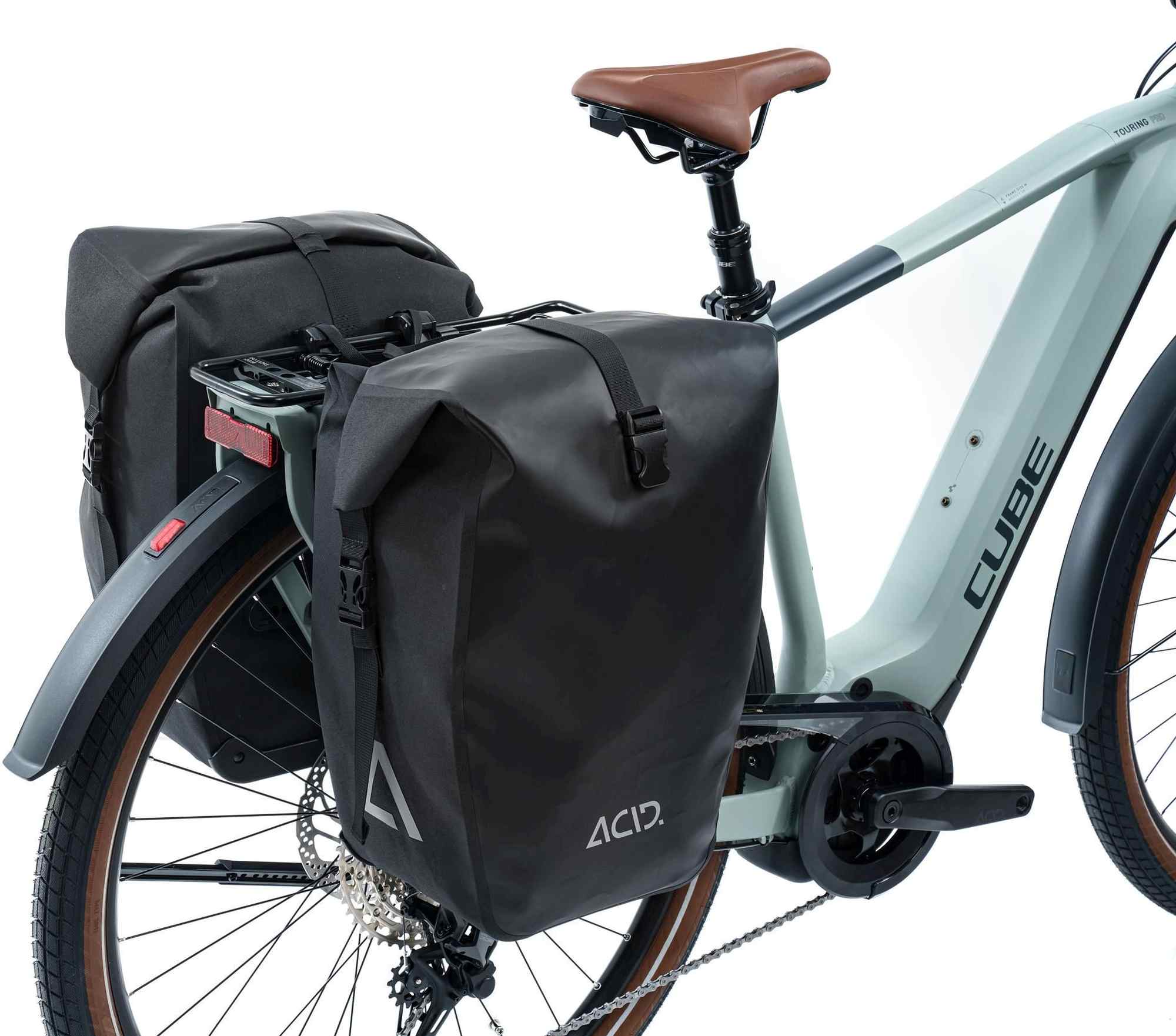 ACID Panniers Travlr Pure 20 2 Black CUBE Stores UK