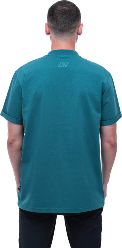 Acid Organic T-Shirt Classic Logo Blue