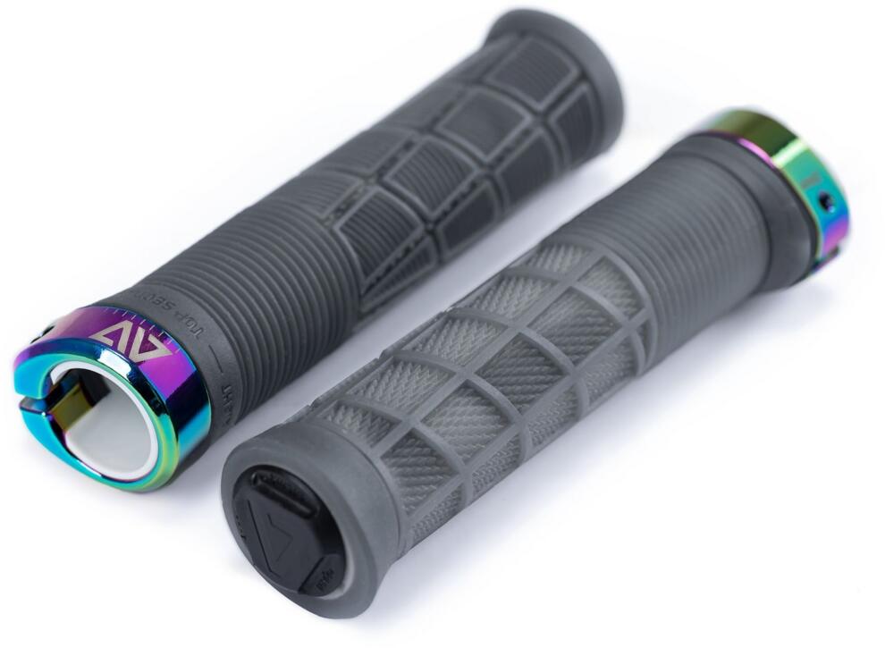 ACID Grips Disrupt Translucent Black/Oil Slick