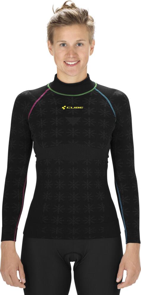 CUBE Baselayer Ws Race Be Warm L/S Black