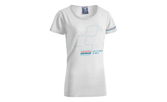 CUBE Wls T-Shirt Icon White/Blue/Rose