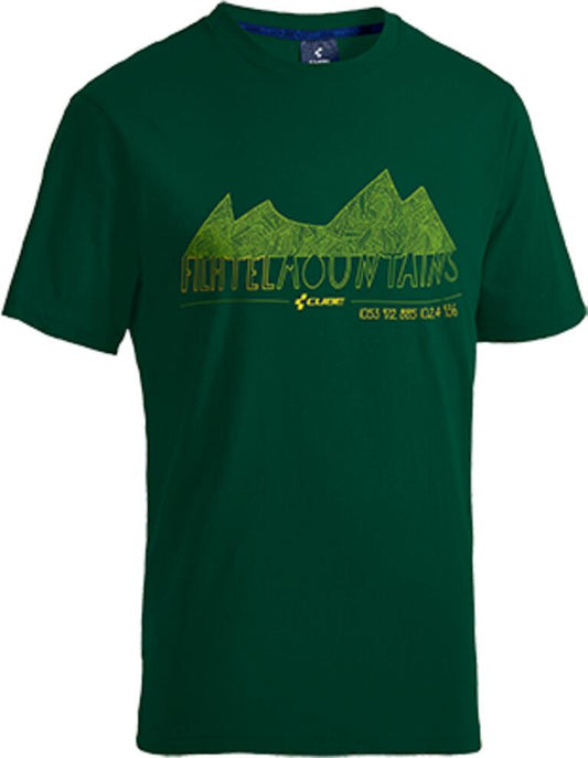 CUBE Junior T-Shirt Fichtelmountains Green/Yellow