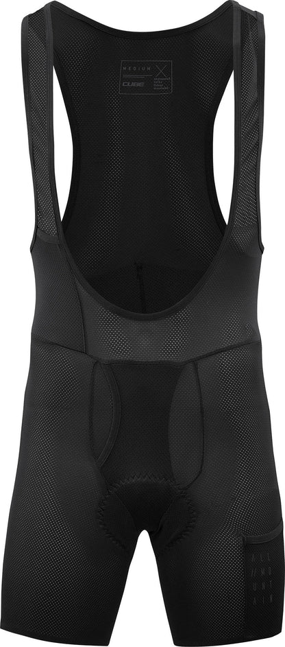 CUBE Am Liner Bib Shorts Black