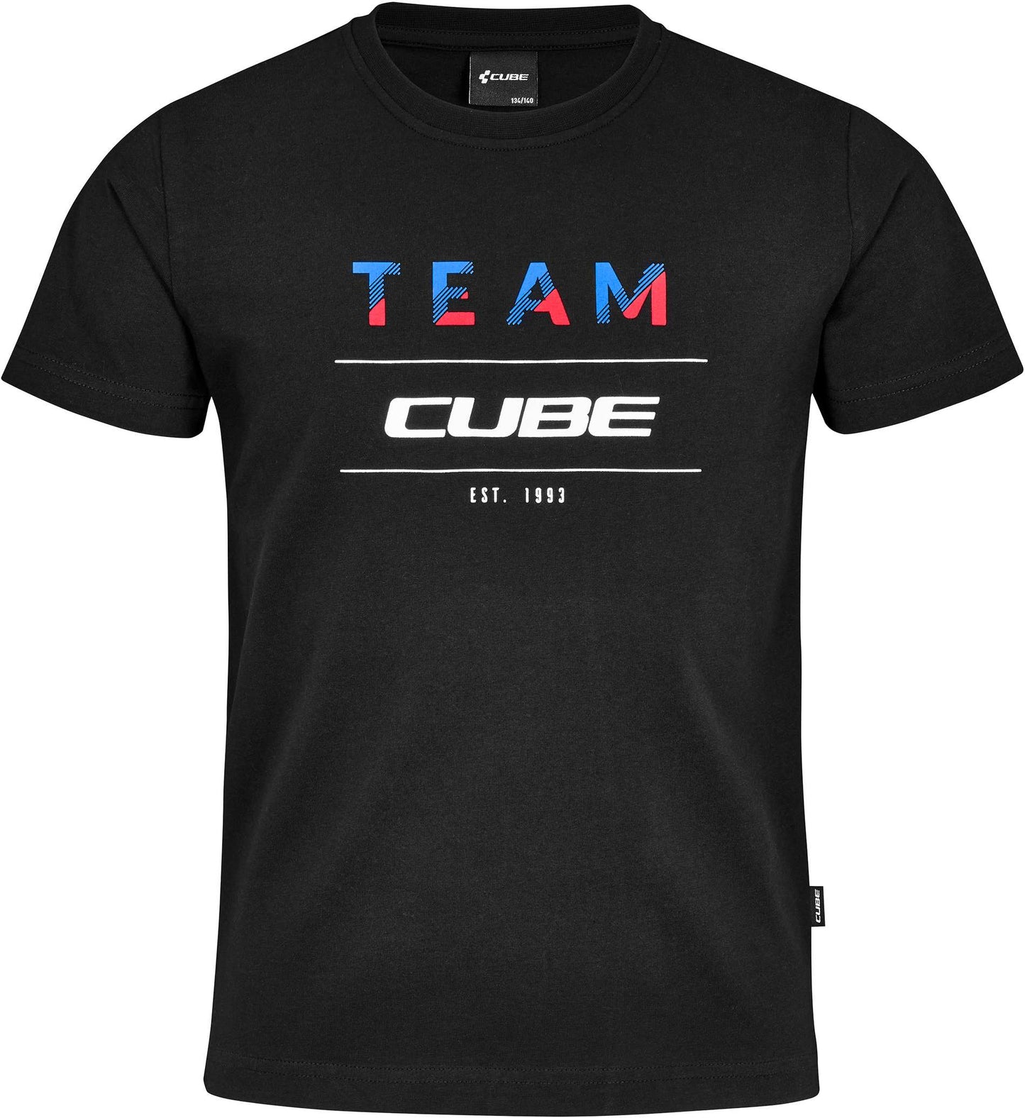 CUBE Junior Organic T-Shirt Team Black