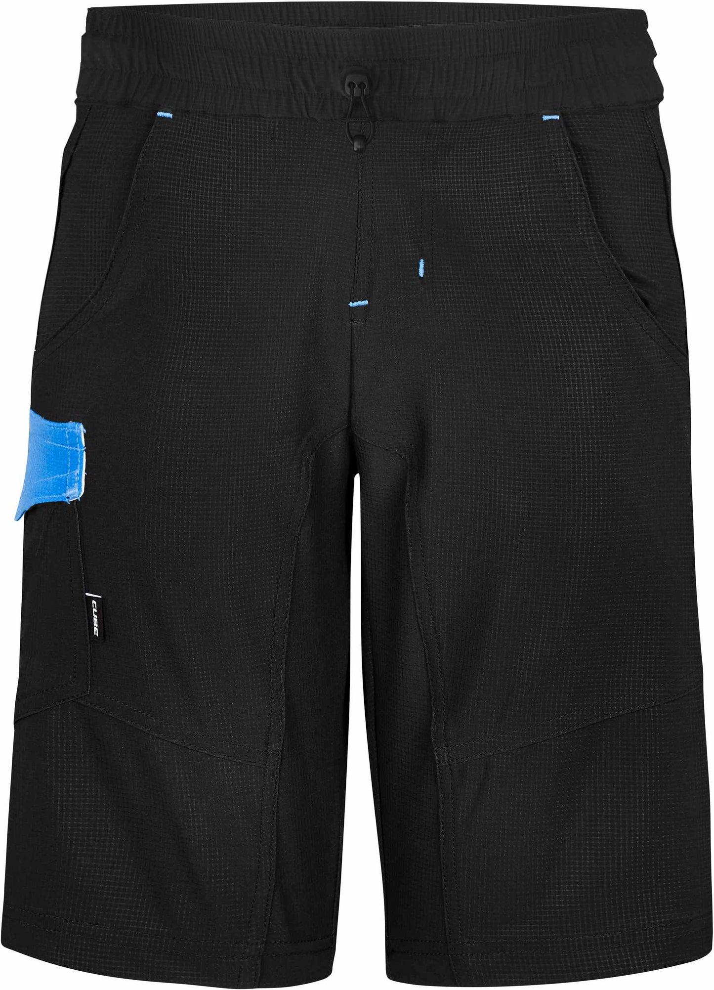 CUBE Junior Baggy Shorts Incl. Liner Shorts Black