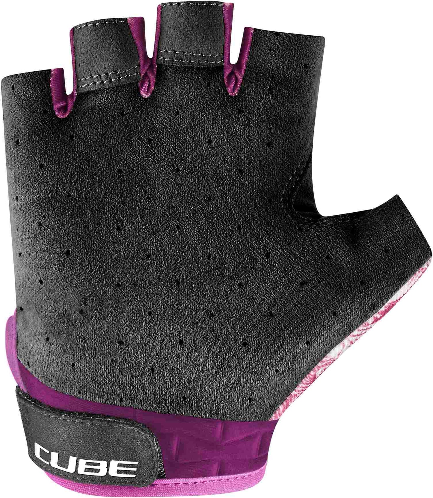 CUBE Gloves Performance Junior Short Finger Pink