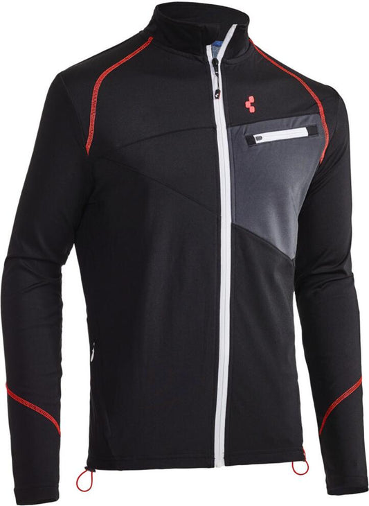 CUBE Powerstretch Jacket Black 'N' Flashred