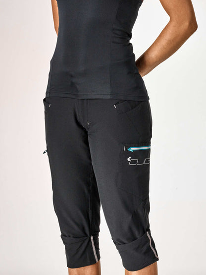 CUBE Tour Wls 3/4 Shorts Black