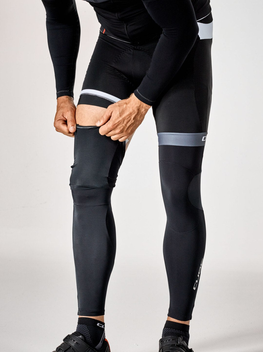 CUBE Blackline Leg Warmers Black