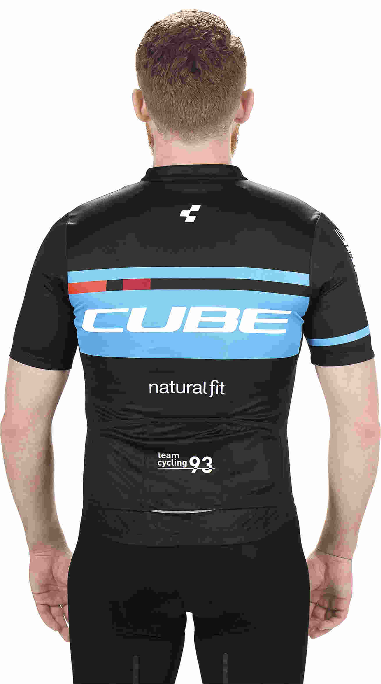 CUBE Teamline Jersey Competition S/S Black/Blue