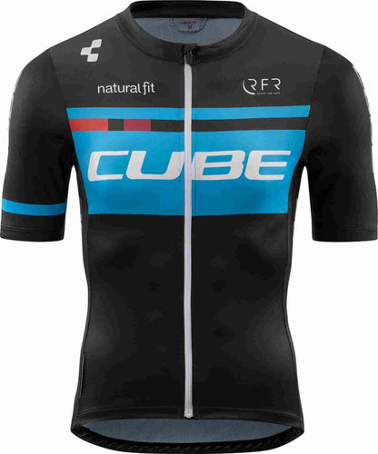 CUBE Teamline Jersey Competition S/S Black/Blue