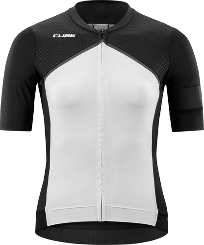 CUBE Blackline Ws Jersey S/S White/Black