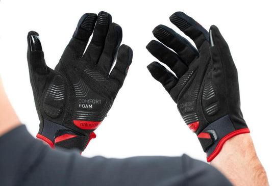 CUBE Gloves Long Finger X Nf Black/Red