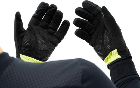 CUBE Gloves Winter Long Finger X Nf Grey/Yellow