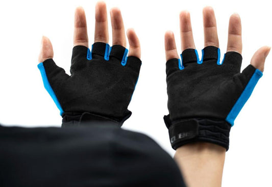 CUBE Gloves Performance Junior Short Finger Blue