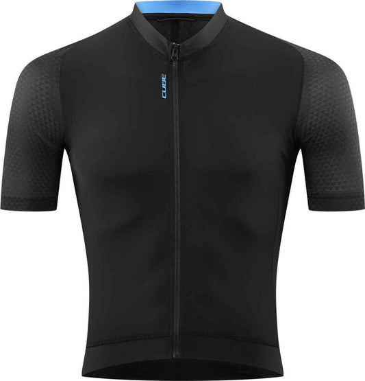 CUBE Slt Jersey S/S Black/Blue