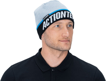 CUBE Beanie Edge X Actionteam Grey/Blue Onesize