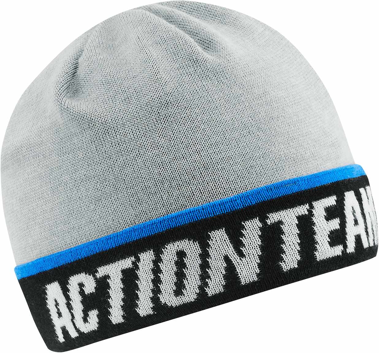 CUBE Beanie Edge X Actionteam Grey/Blue Onesize