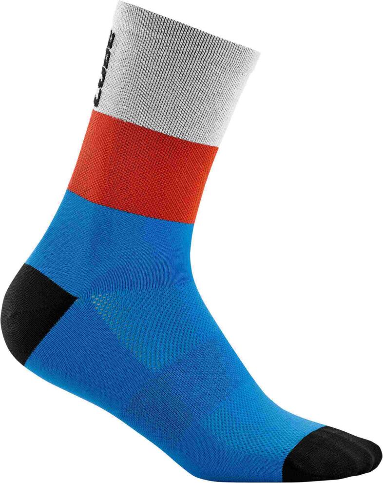 CUBE Socks High Cut Teamline Blue/Red/Grey