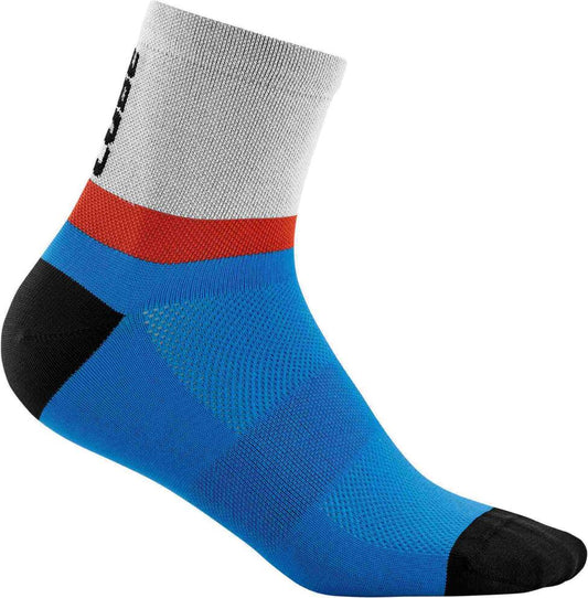 CUBE Socks Mid Cut Teamline Blue/Red/Grey