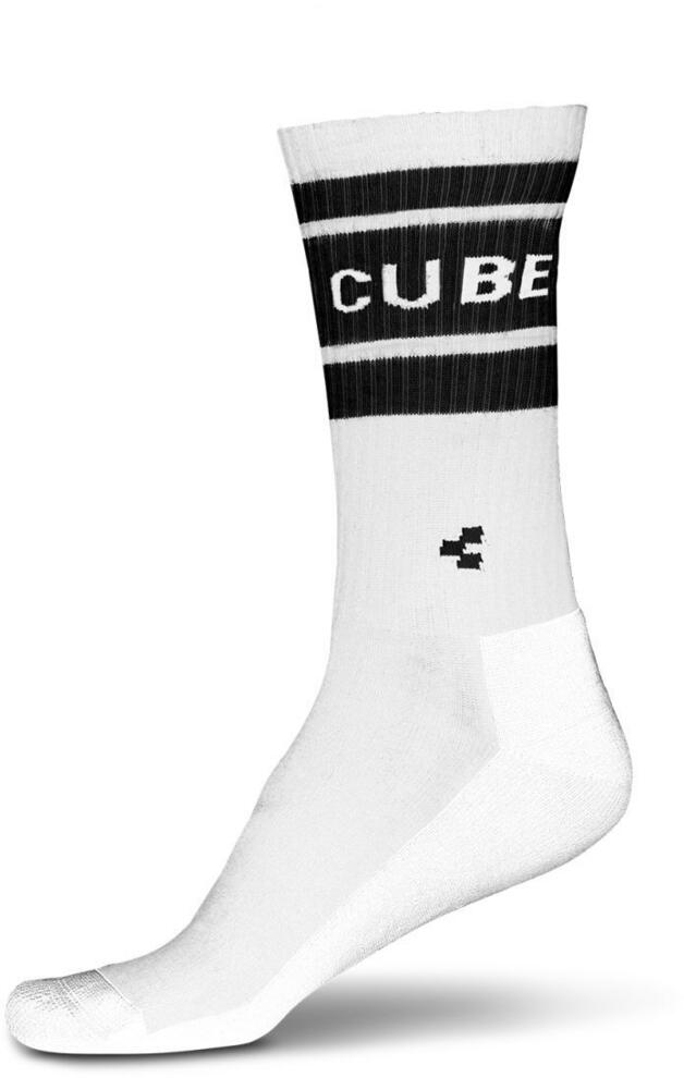 CUBE Socks After Race High Cut White/Black