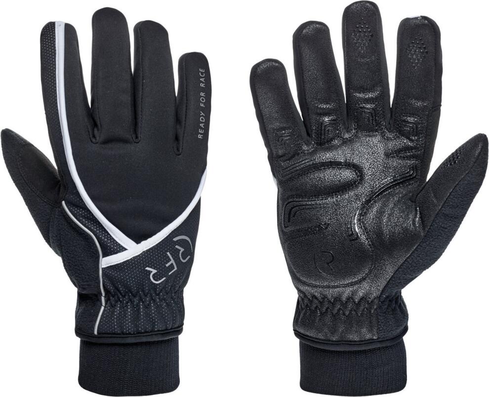 RFR Gloves Comfort All Season Long Finger Black/White