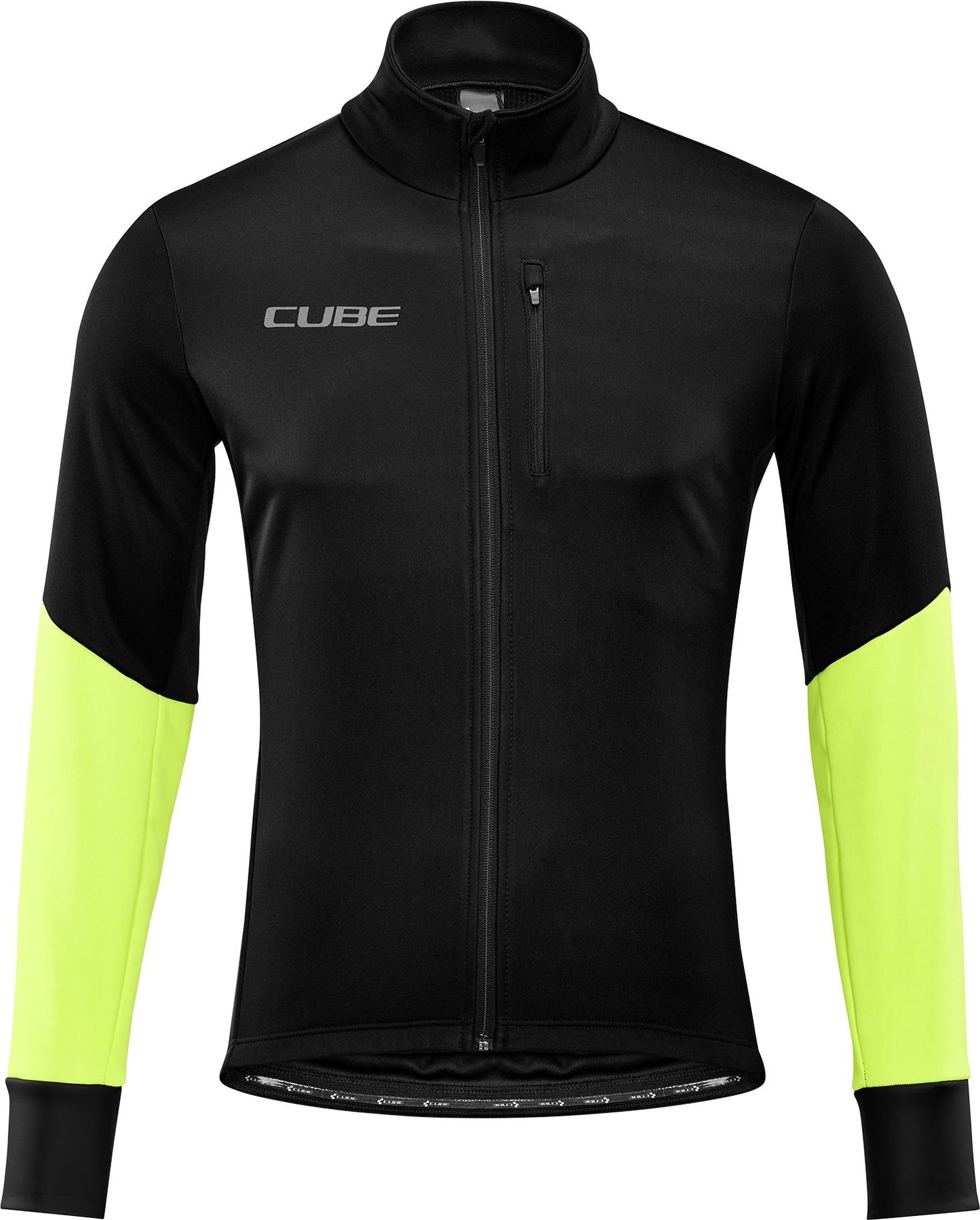 CUBE Blackline Softshell Jack Safety Blk/Neon