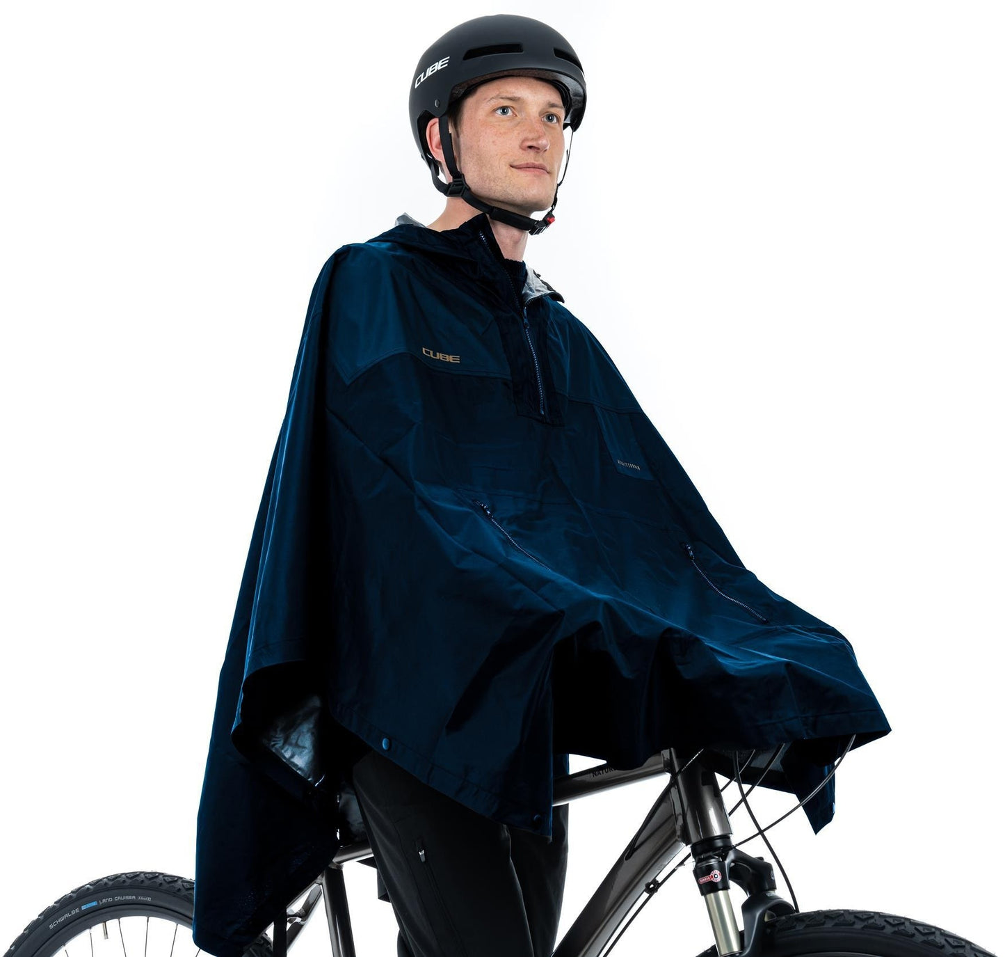 CUBE Atx Utility Poncho Blue