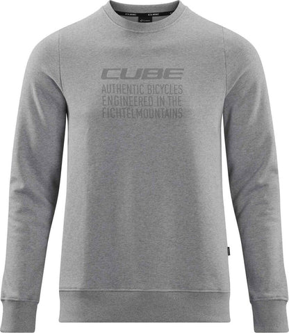 CUBE Organic Sweater Grey Melange