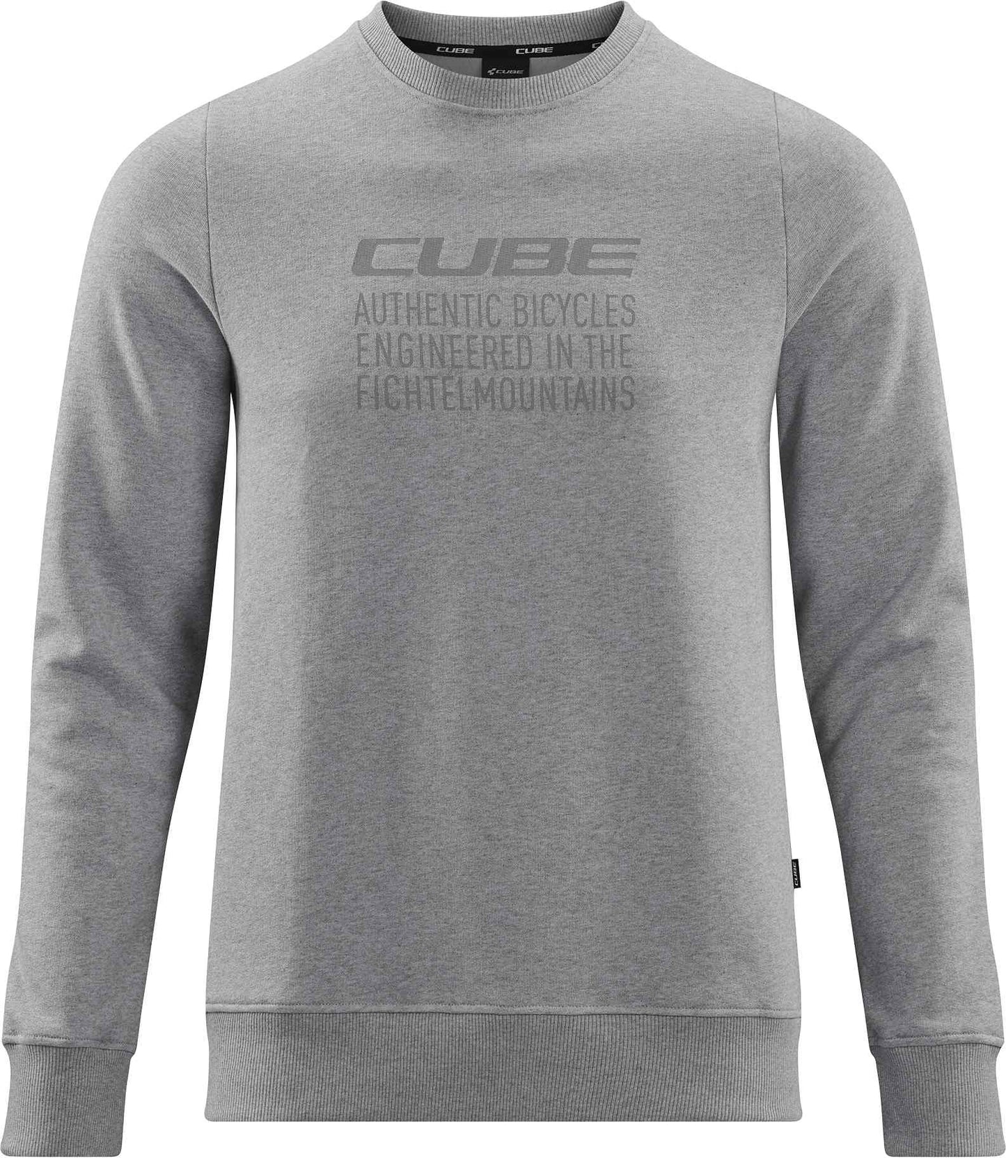 CUBE Organic Sweater Grey Melange