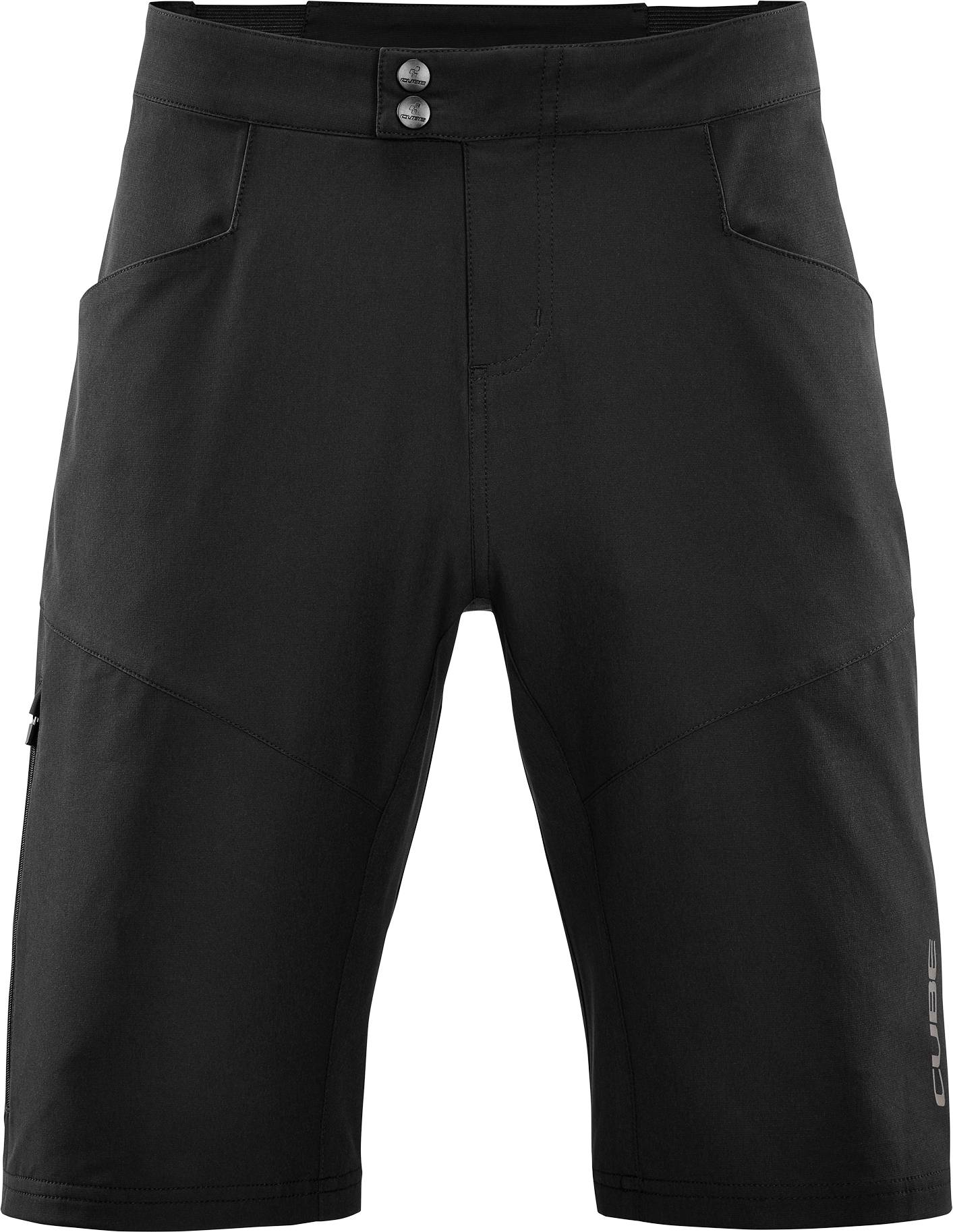 CUBE Atx Baggy Shorts Cmpt Black