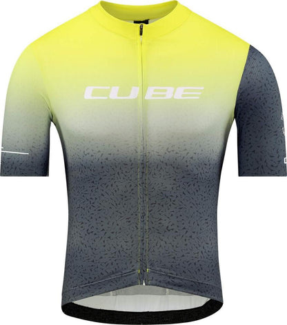 CUBE Blackline Jersey Race S/S Yellow/Grey