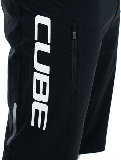 CUBE Blackline Baggy Shorts Black