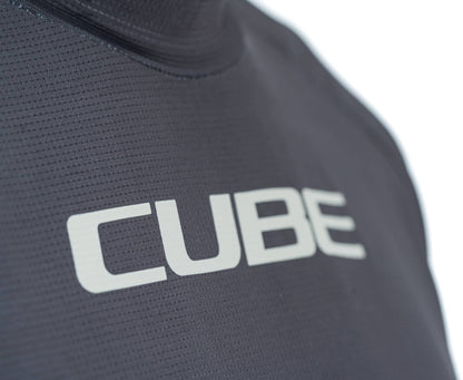 CUBE Atx Round Neck Jersey S/S Dark Grey