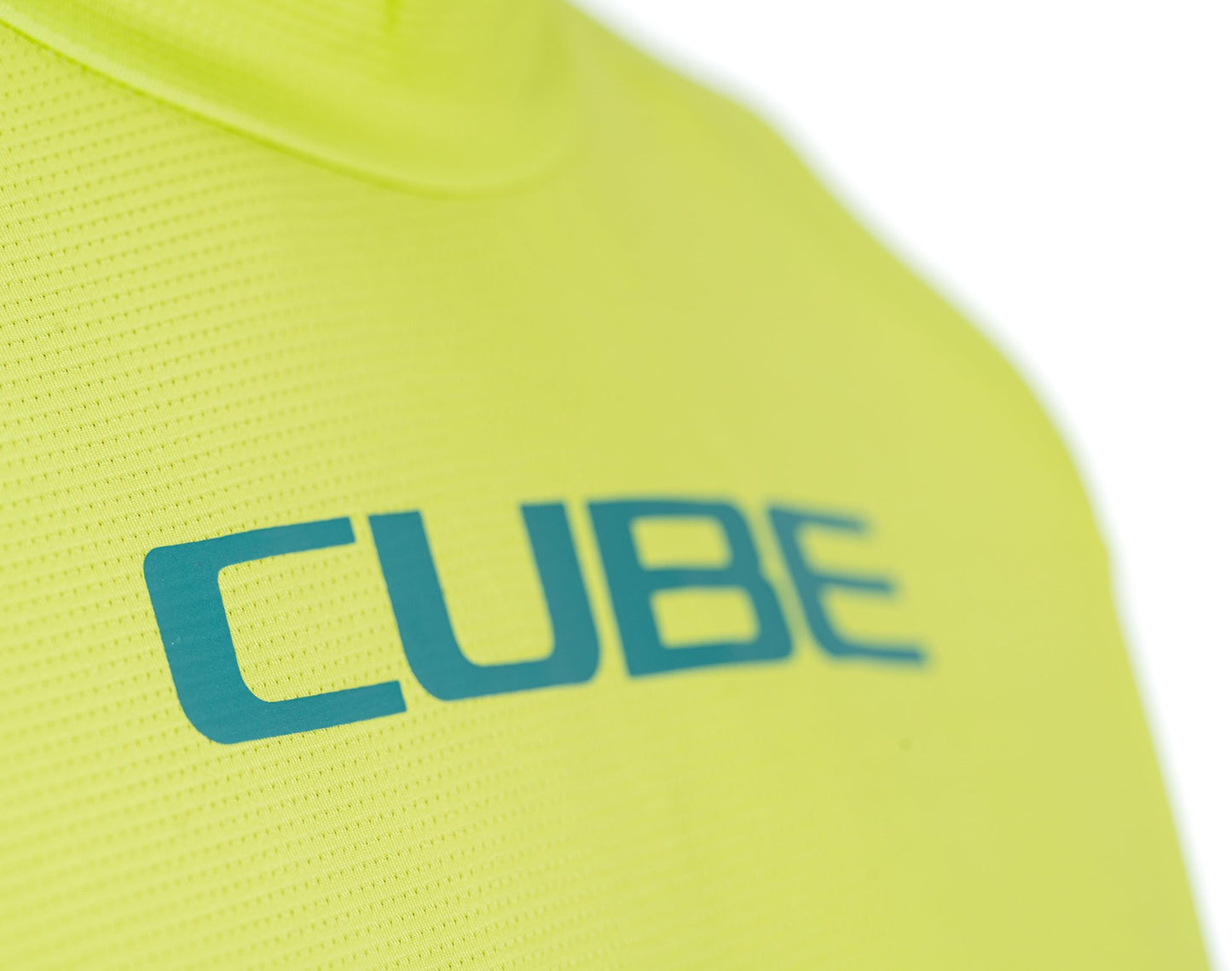 CUBE Atx Round Neck Jersey S/S Lime