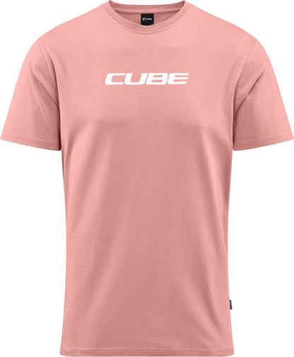 CUBE Organic T-Shirt Snake Gty Fit Light Red