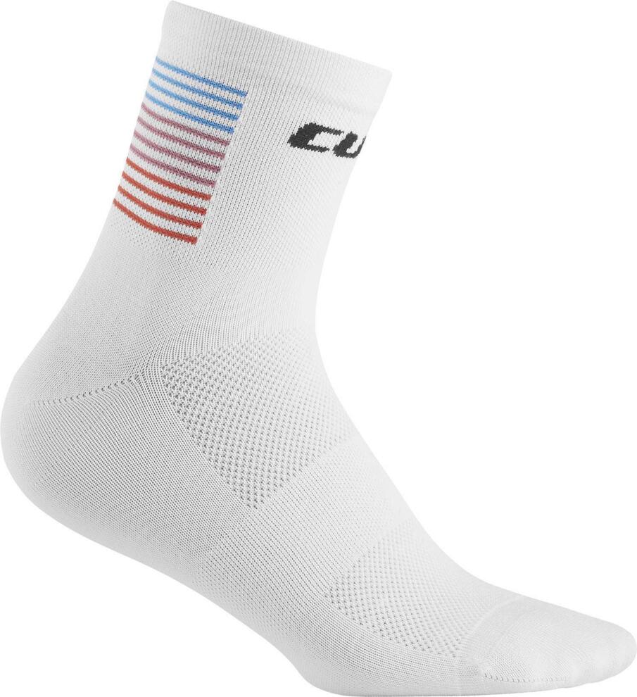 CUBE Socks Mid Cut Teamline White