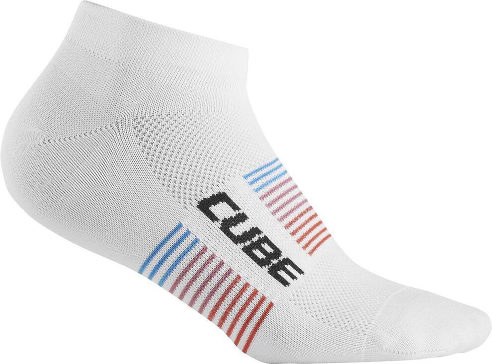 CUBE Socks Low Cut Teamline White