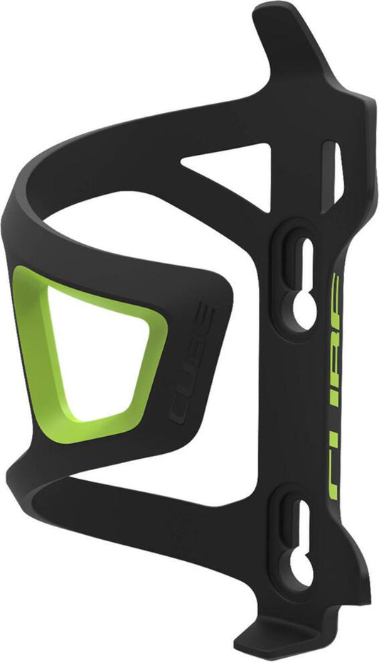 CUBE Bottle Cage Hpp-Sidecage Black/Green