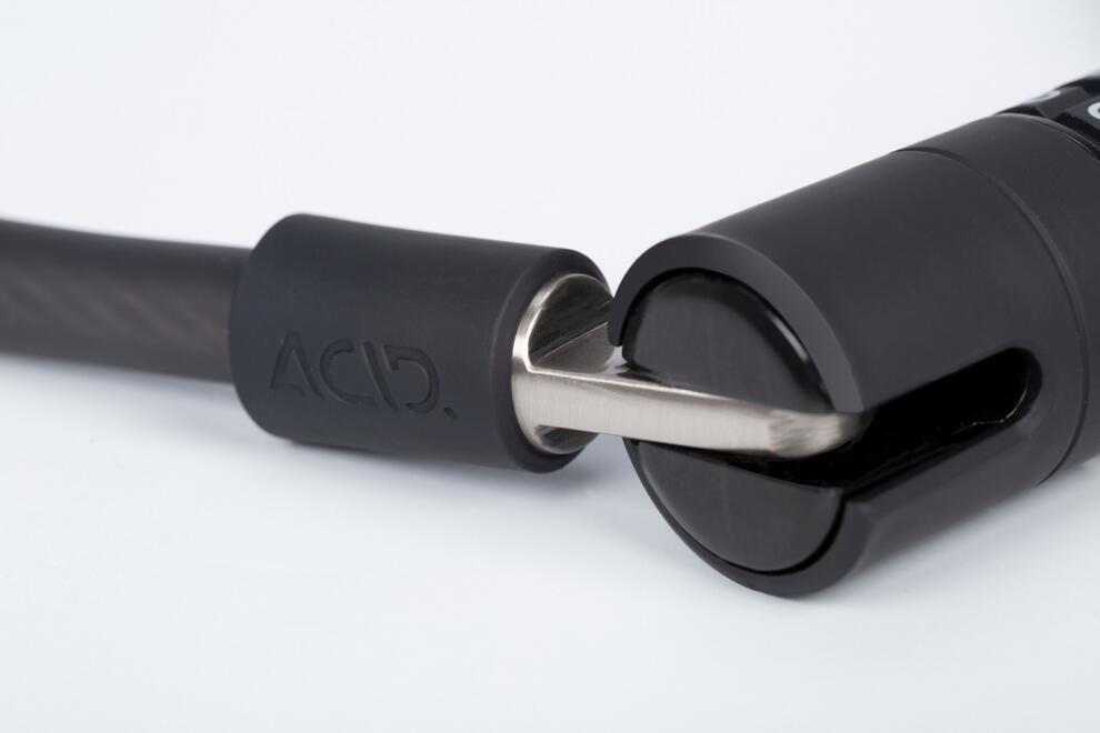 ACID Cable Combination Lock Corvid C180 Black