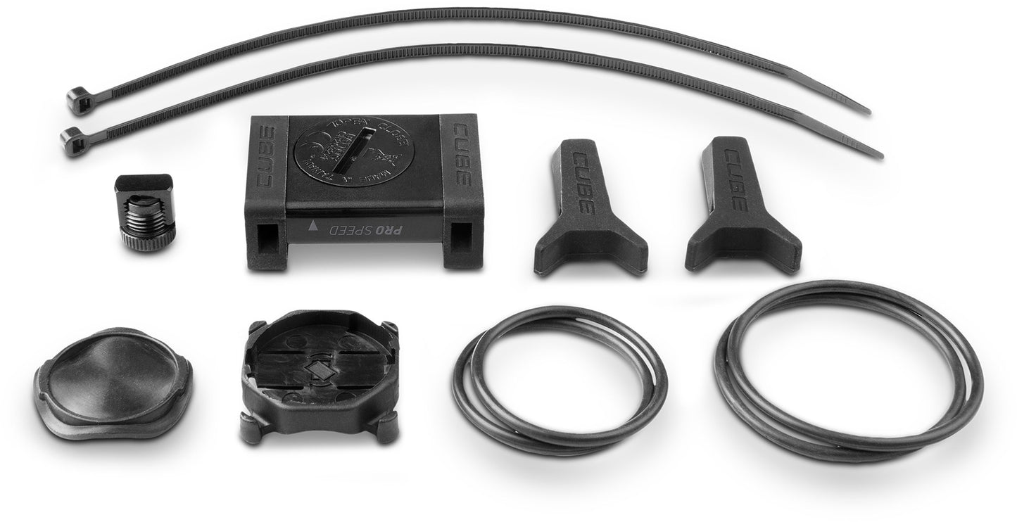 CUBE Handlebar Bracket Set W/Transm. Pro Blk