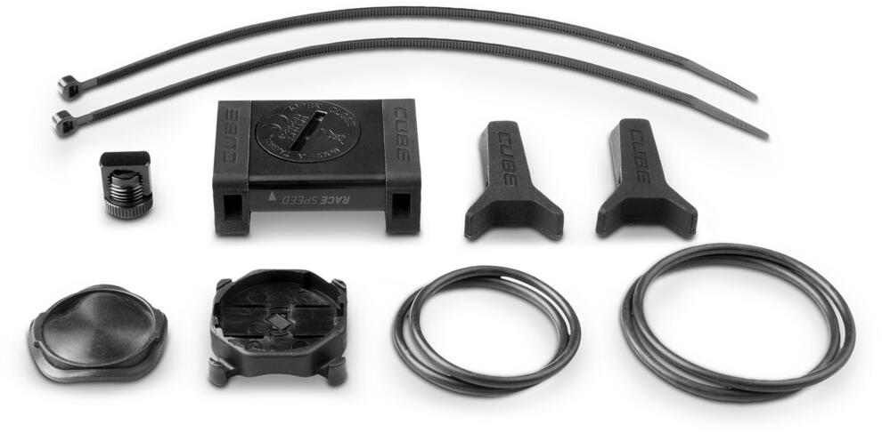 CUBE Handlebar Bracket Set W/Transm. Race Blk