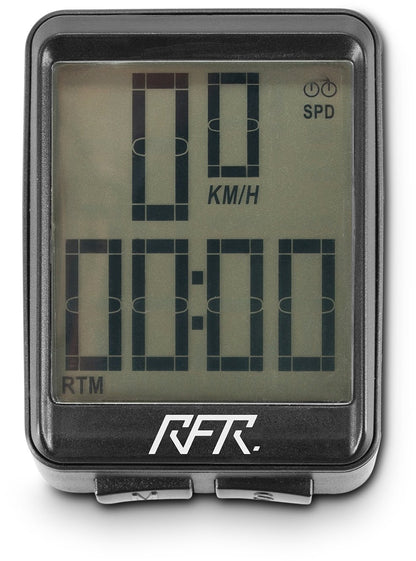 RFR Cycle Computer Wireless Cmpt Black/White