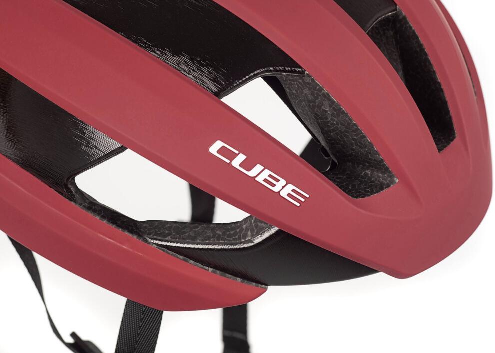 CUBE Helmet Heron Red