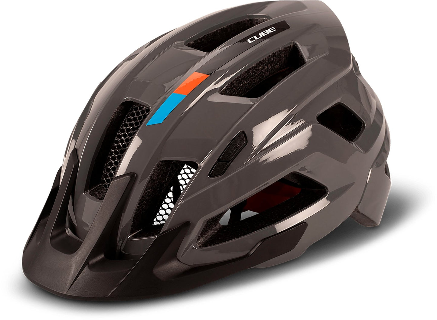 CUBE Helmet Steep X At Gry/Ora