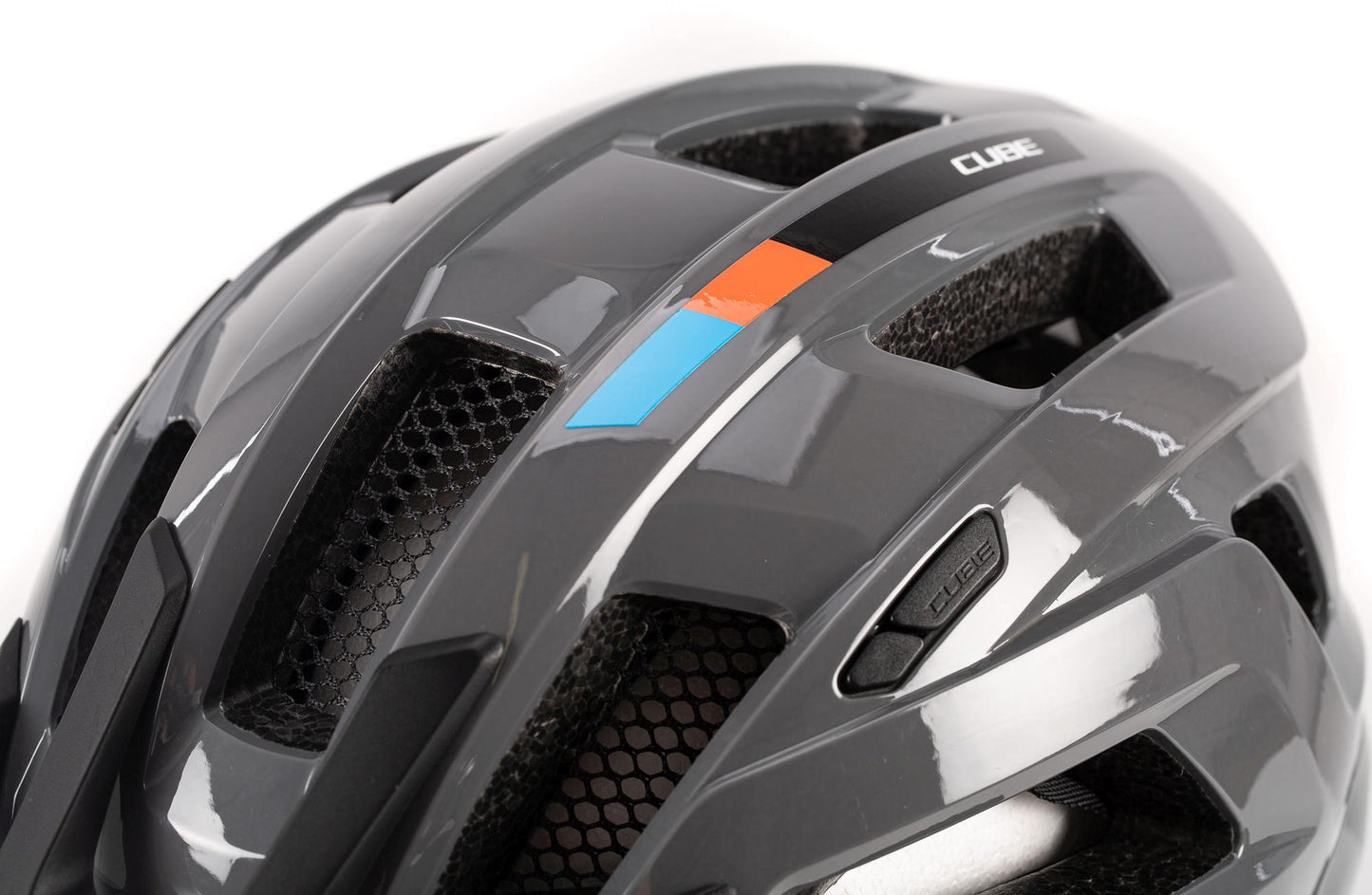 CUBE Helmet Steep X At Gry/Ora