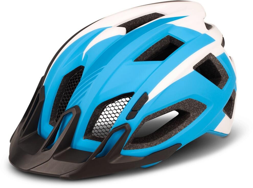 CUBE Helmet Quest Blue/White/Black