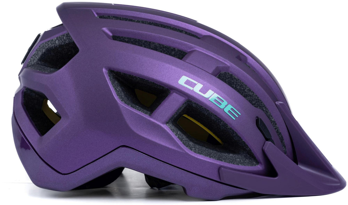 CUBE Helmet Offpath Purple