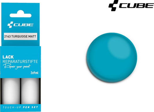 CUBE Touch Up Pen Set Turquoise Matt 2143